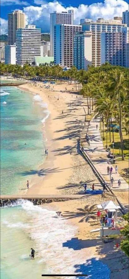 Waikiki Condo 2 Bedrooms 2 Bathrooms With 1 Free Parking Space Honolulu Exteriör bild
